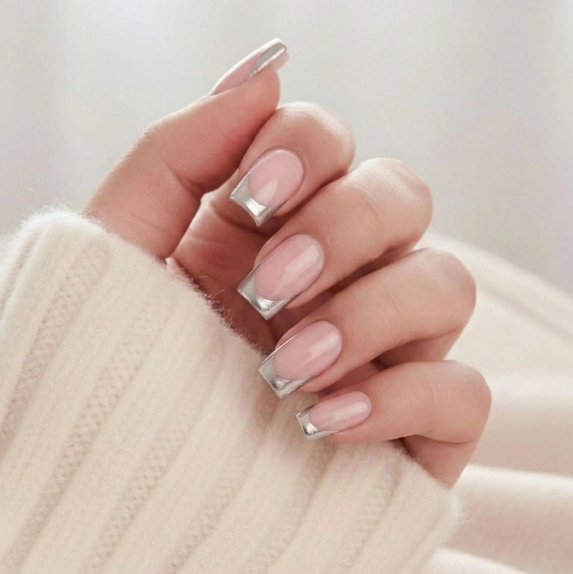 Fancy French - Press-on naglar | XNails