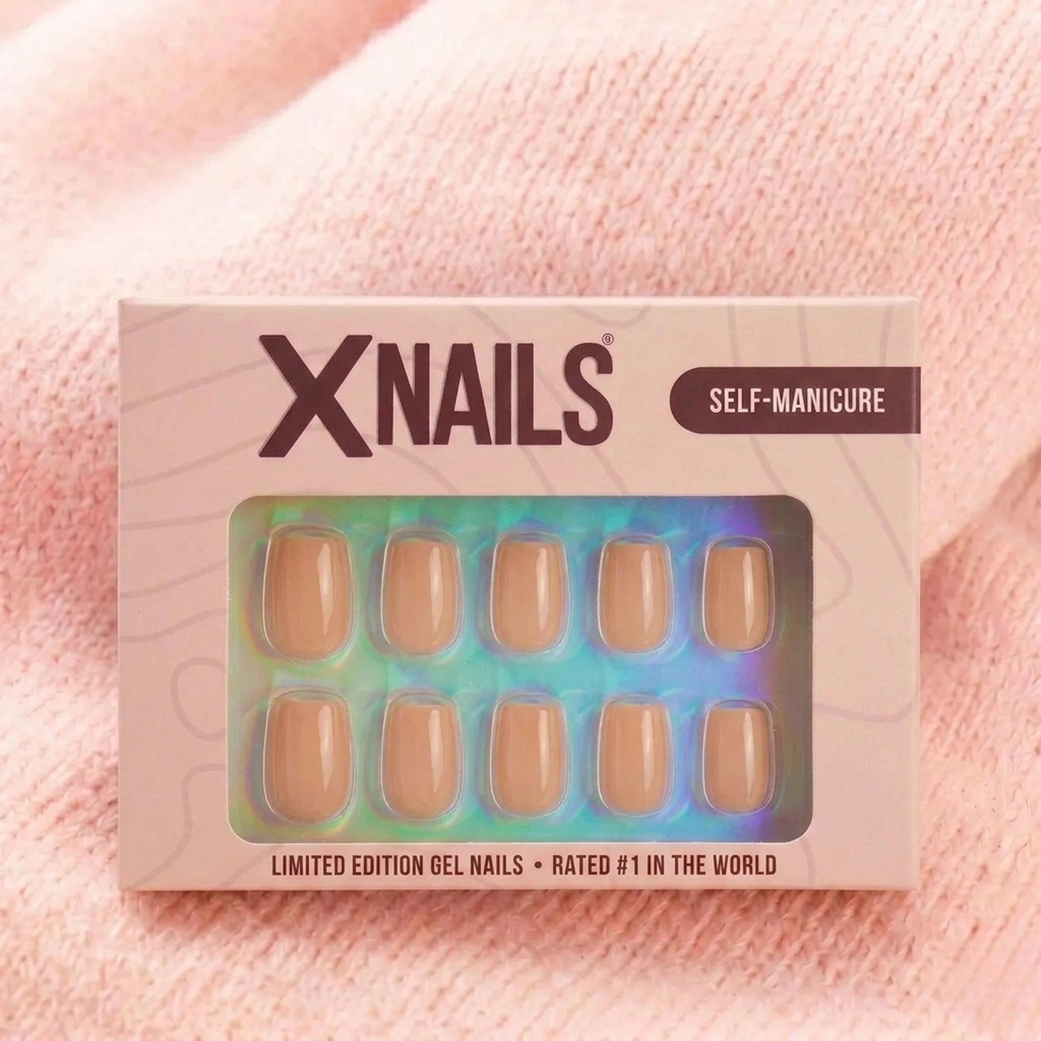 Honey Heaven press-on negler i XNails self-manicure-box